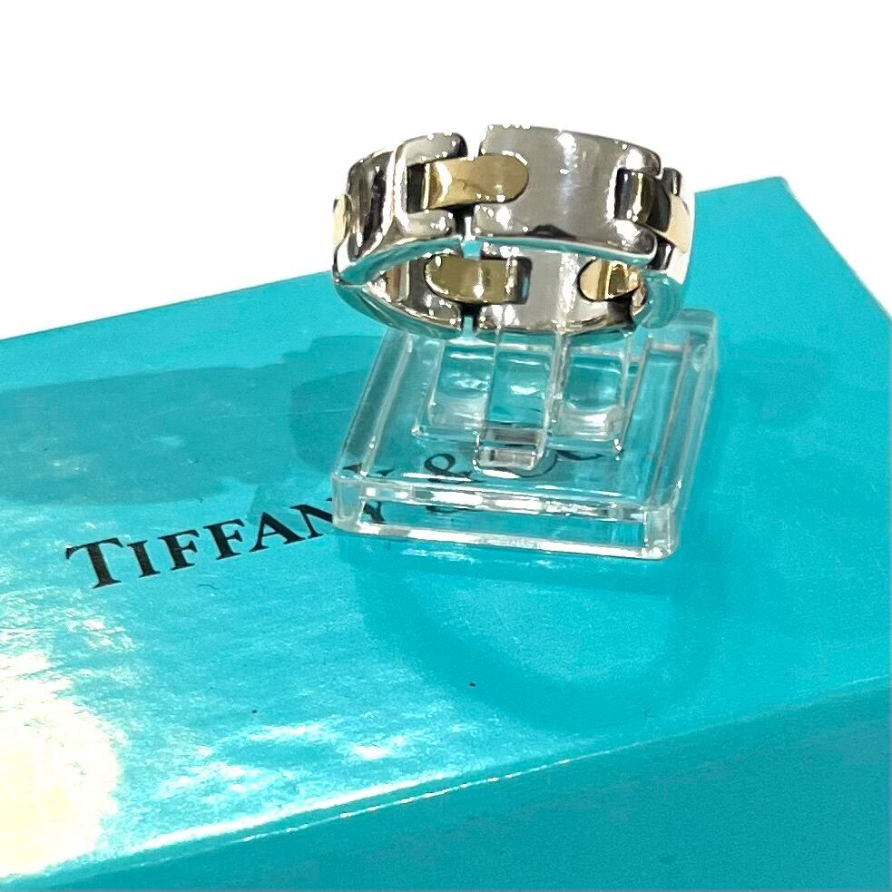 TIFFANY & Co.】【11号】2911 ティファニー Hリンク コンビリング