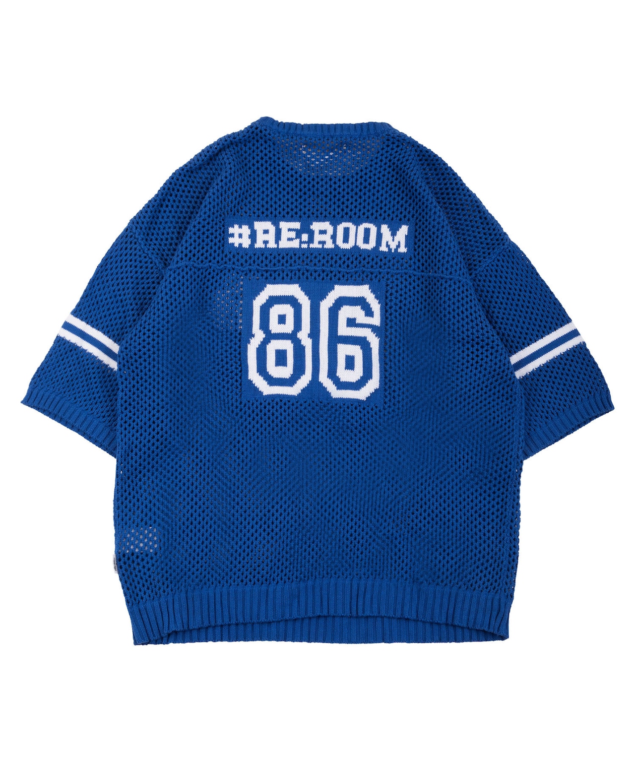 【#Re:room】NUMBERING MESH KNIT［REK124］