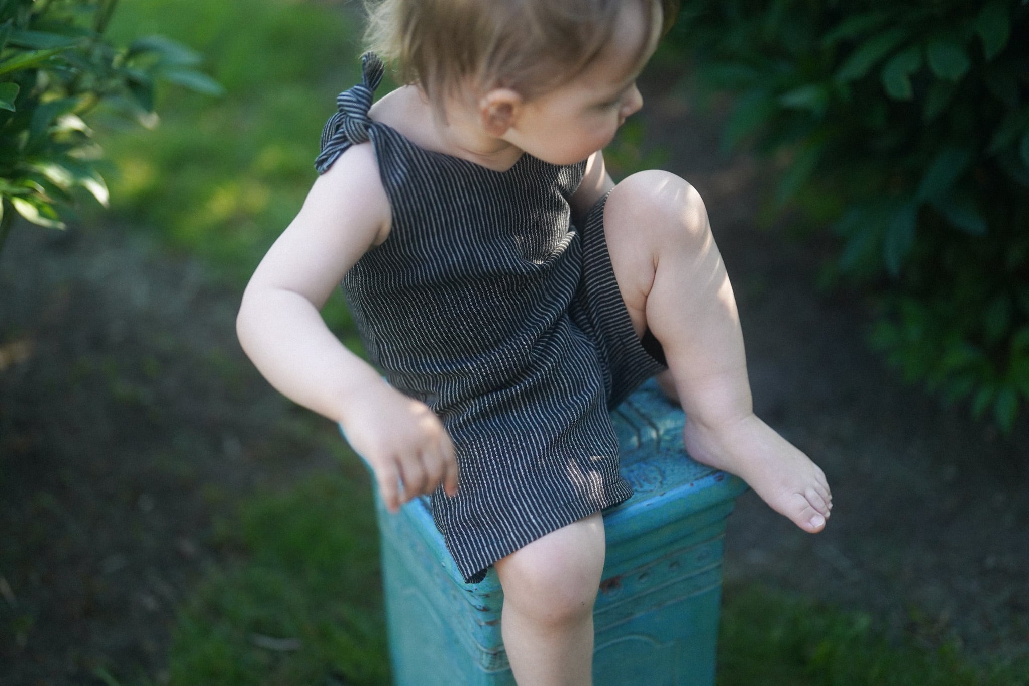 【即納】SHOMKA Knotted overall shorts 'Bond'