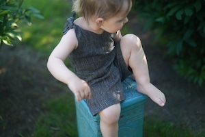 【即納】SHOMKA Knotted overall shorts 'Bond'
