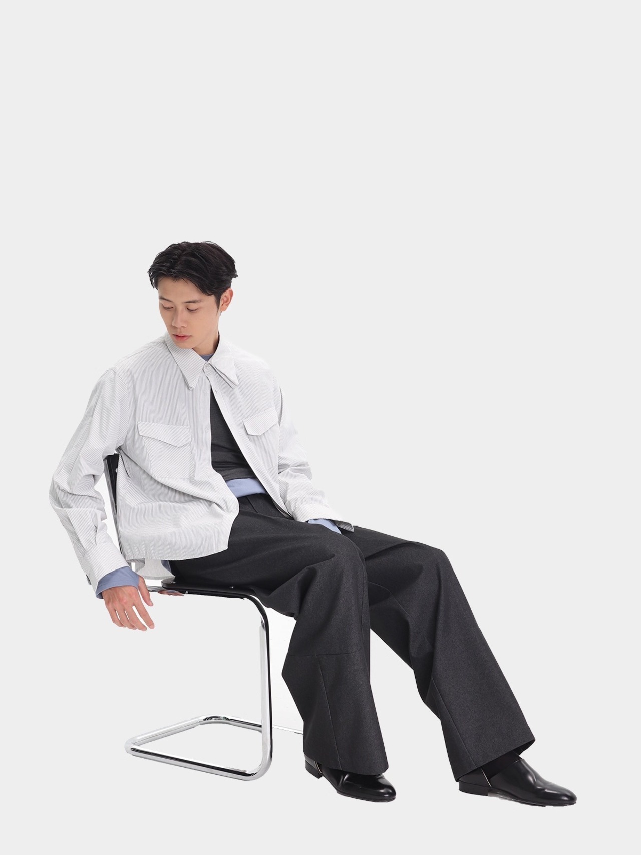 Nothingnoth 25SS  Wide Straight Trousers