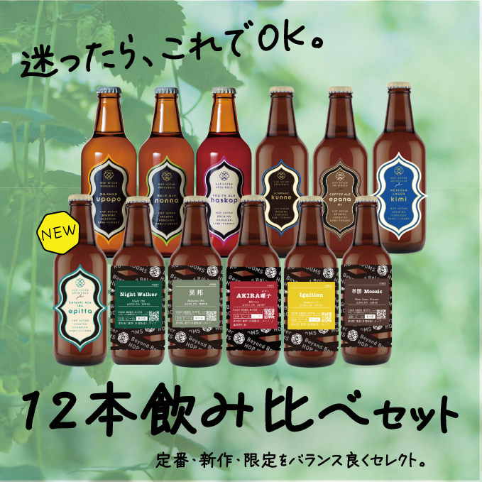 【全部楽しめる!】迷ったらこちら!しっかり楽しむ12本飲み比べセット