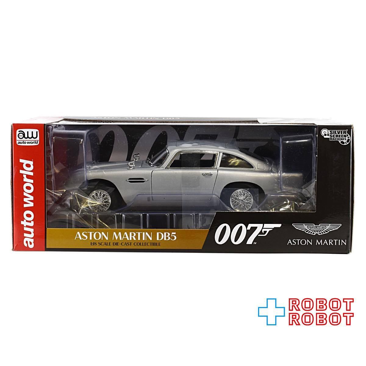 【未開封】ASTON MARTIN DB5 AutoWorld 1/18ミニカー