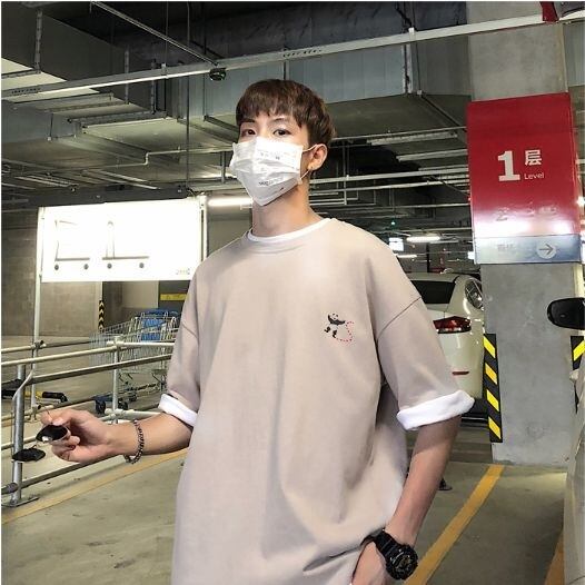 全7色 Tシャツ カットソー プリント アニマル カジュアル メンズ