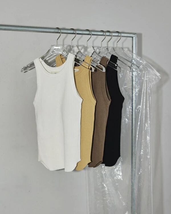 TODAYFUL トゥデイフル / LIFE's ライフズ / Cupin Rib Tanktop カップ