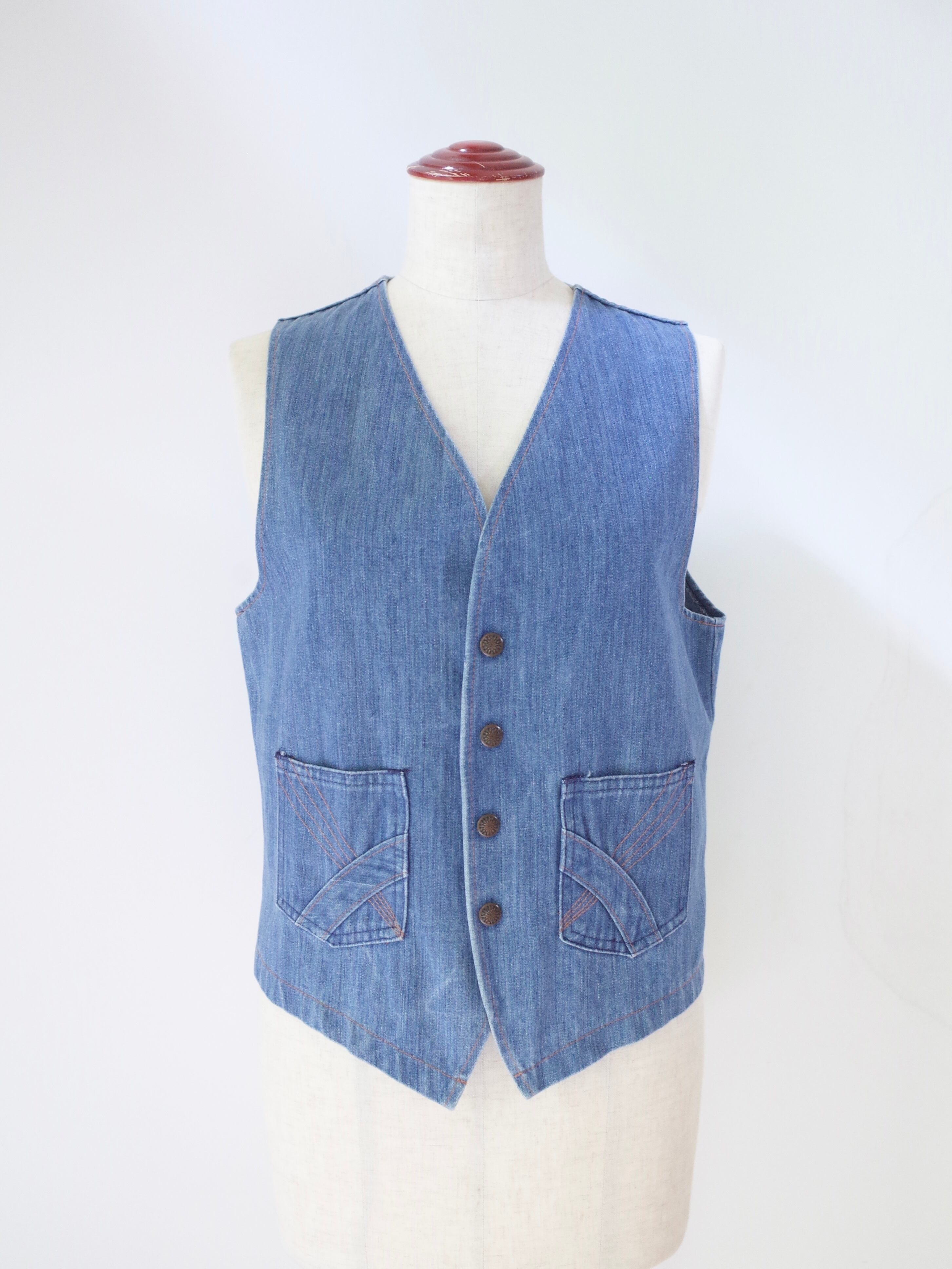 Denim vest