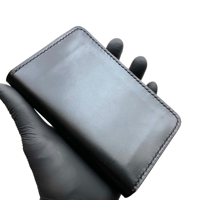 Chromexcel Black / ３層 Middle Trucker wallet