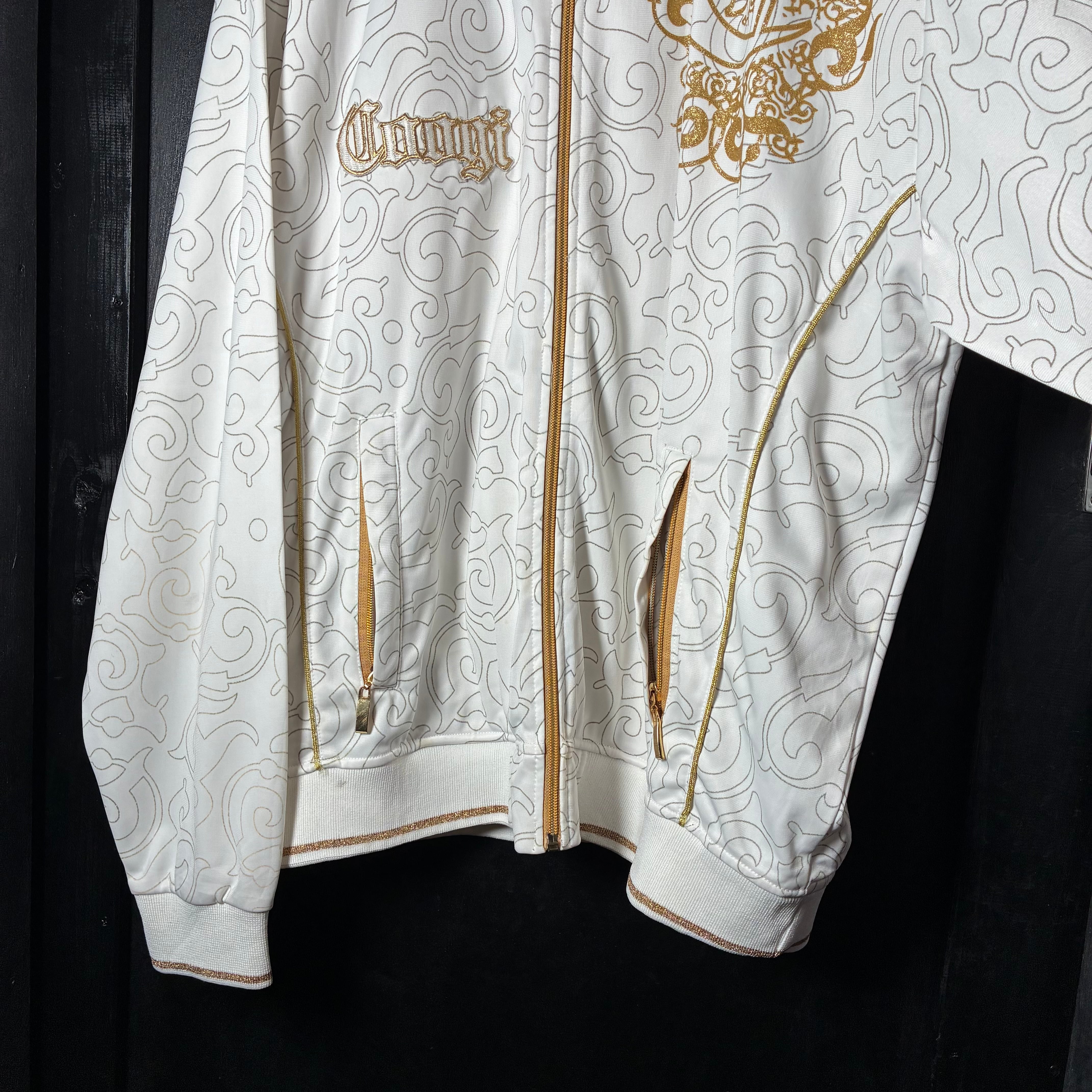 COOGI トラックジャケット 白金 オーバーサイズ クージー チャラ男