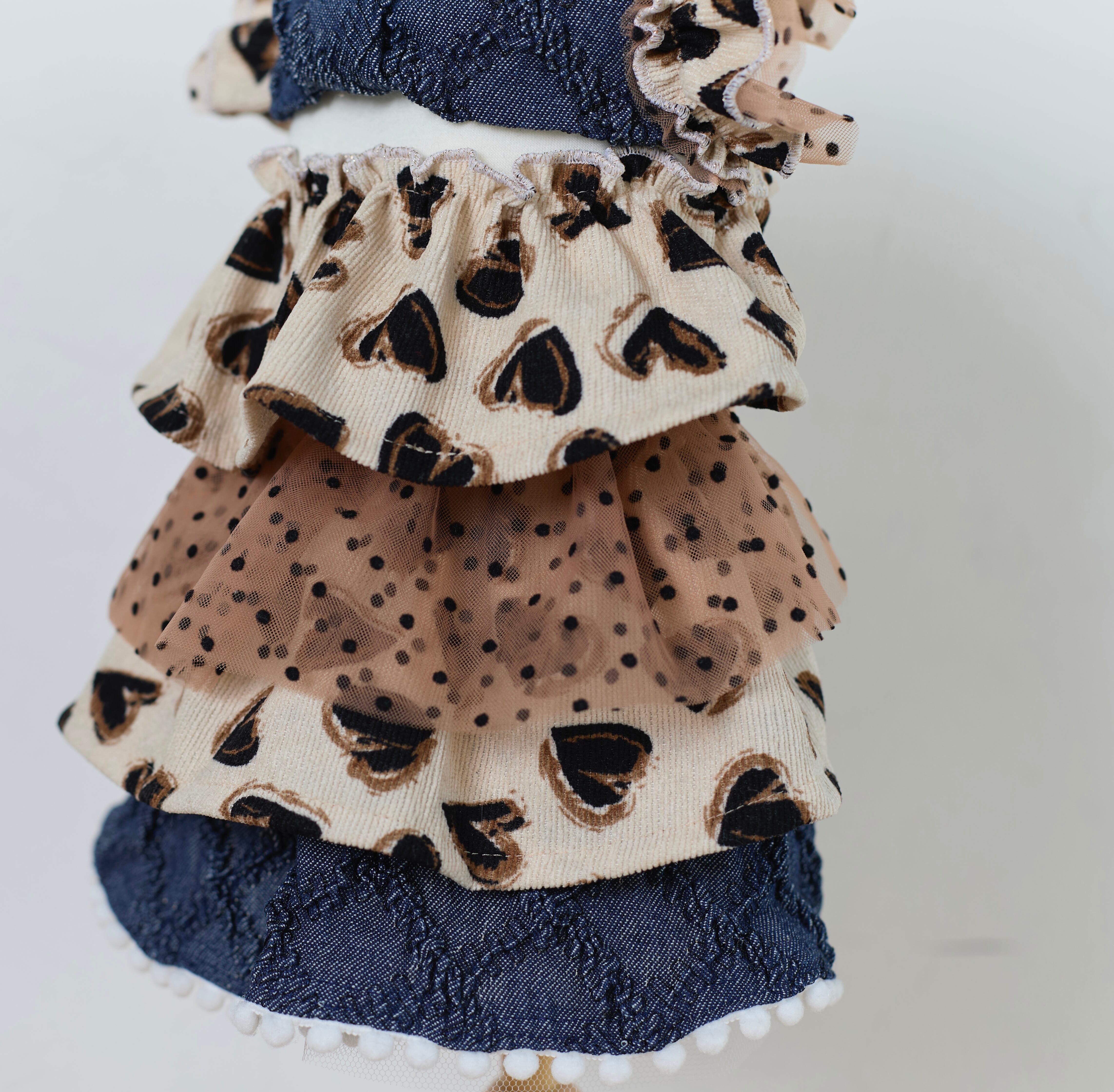 新品タグあり　marvel マルベル　ピコネ　レオパードワンピース　サイズS ☆即納☆Heart Leopard Onepiece | Marvel