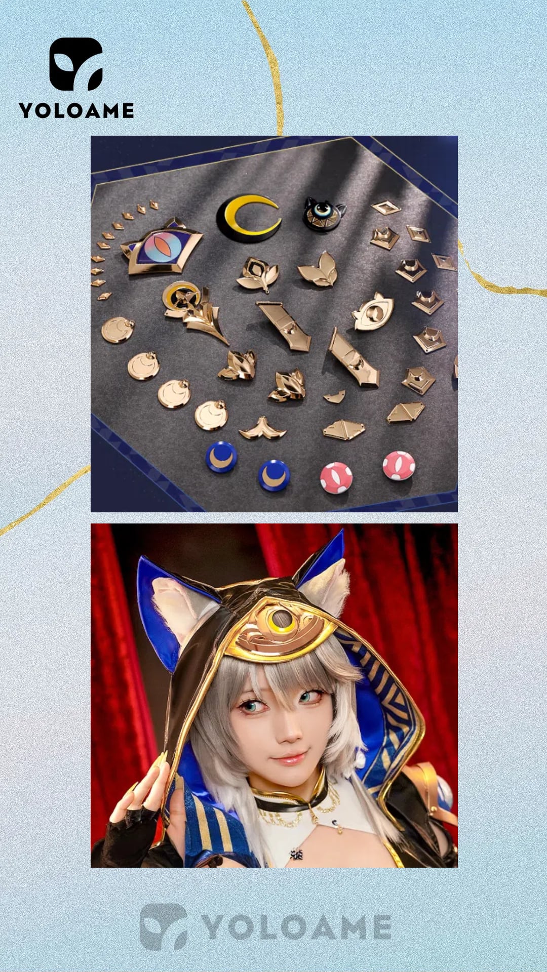 三分妄想 崩壊スターレイル サフェル コスプレ衣装 猫 | YOLOAME公式