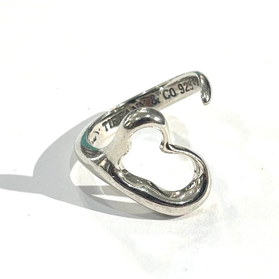 TIFFANY&CO】【14号】2942 ティファニー 個性の美学。オープンハート