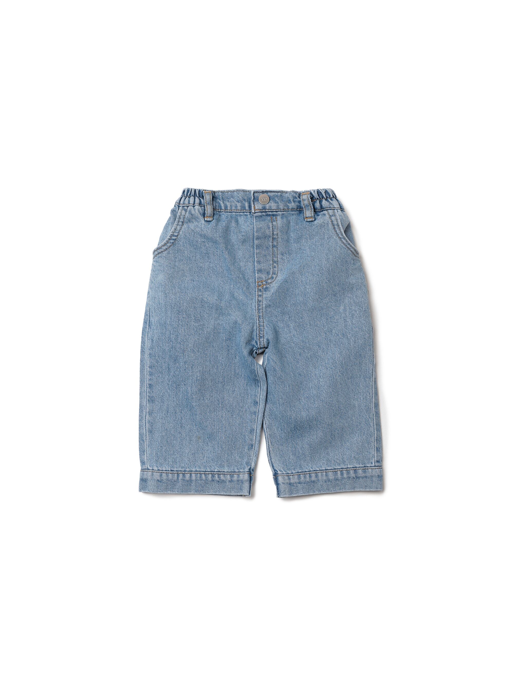 90s USA製 SOLO SEMORE デニムショーツ 34 濃紺 バギーショーツ ワイド