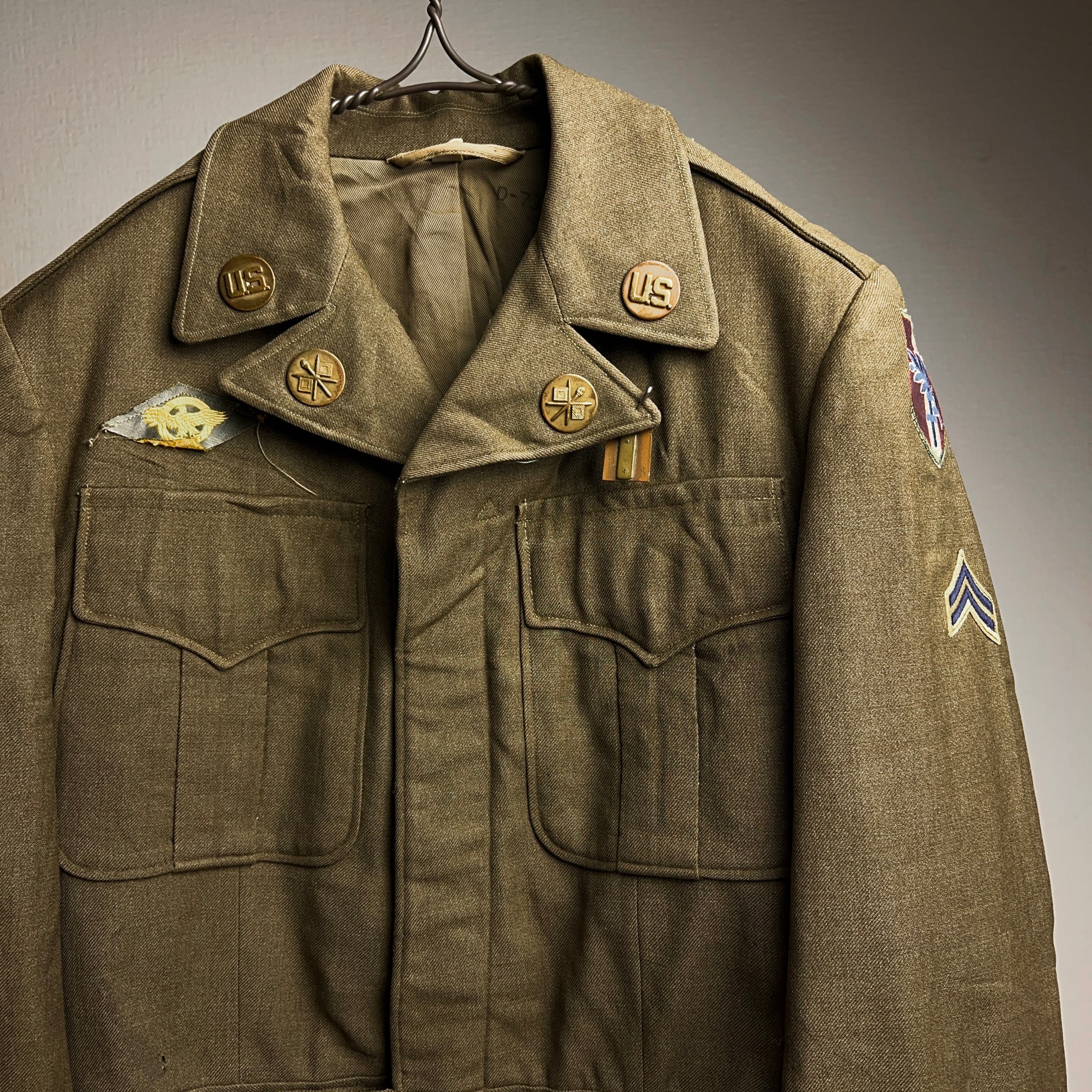 40's M-1943 U.S.ARMY IKE JACKET 40年代 アメリカ軍 アイク 40's M-1943 U.S.ARMY IKE JACKET 40年代 アメリカ軍 アイク
