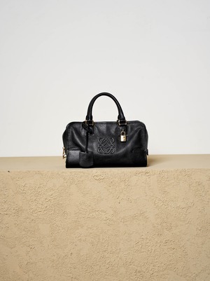 LOEWE ロエベ アマソナ28 ブラック ゴールド金具 ハンドバッグ