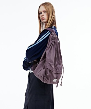 [FENNEC] VINTAGE DRAWSTRING BACKPACK - PURPLE