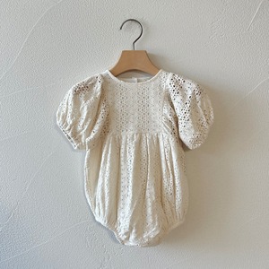 送料無料【Bebe organic】Ronja Romper / Whisper / 24m / ロンパース / べべオーガニック