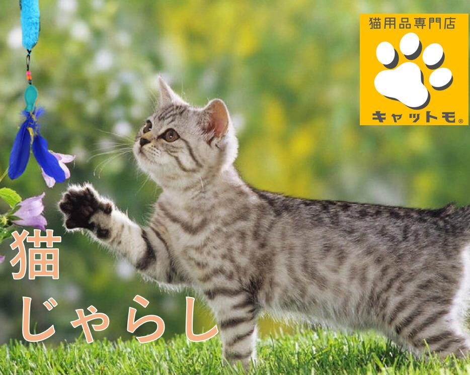 猫じゃらし ぷろぺらじゃらし ミツバチ 猫のおもちゃ 羽根 猫遊び 夢中 