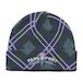 PASS PORT / THISTLE BEANIE GREEN TARTAN