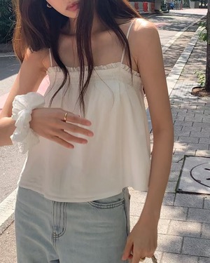(予約) ounce / chloe ribbon blouse