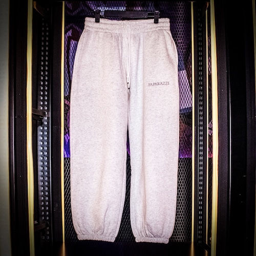 PAPARAZZI Embroidery Logo Sweat Pants【MENS】