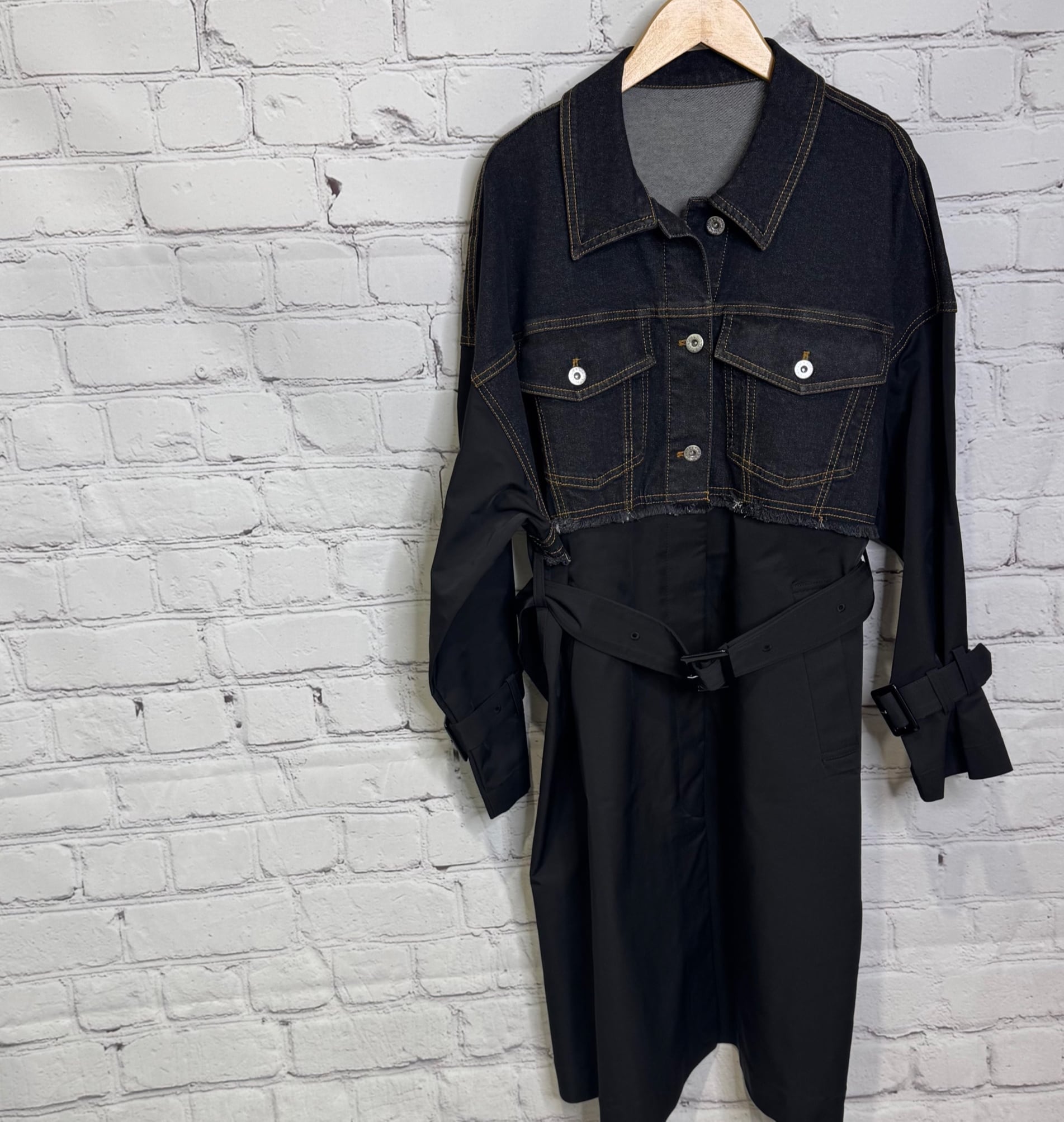 CYAN TOKYO シアントーキョー ストールライクダウンベスト 504389