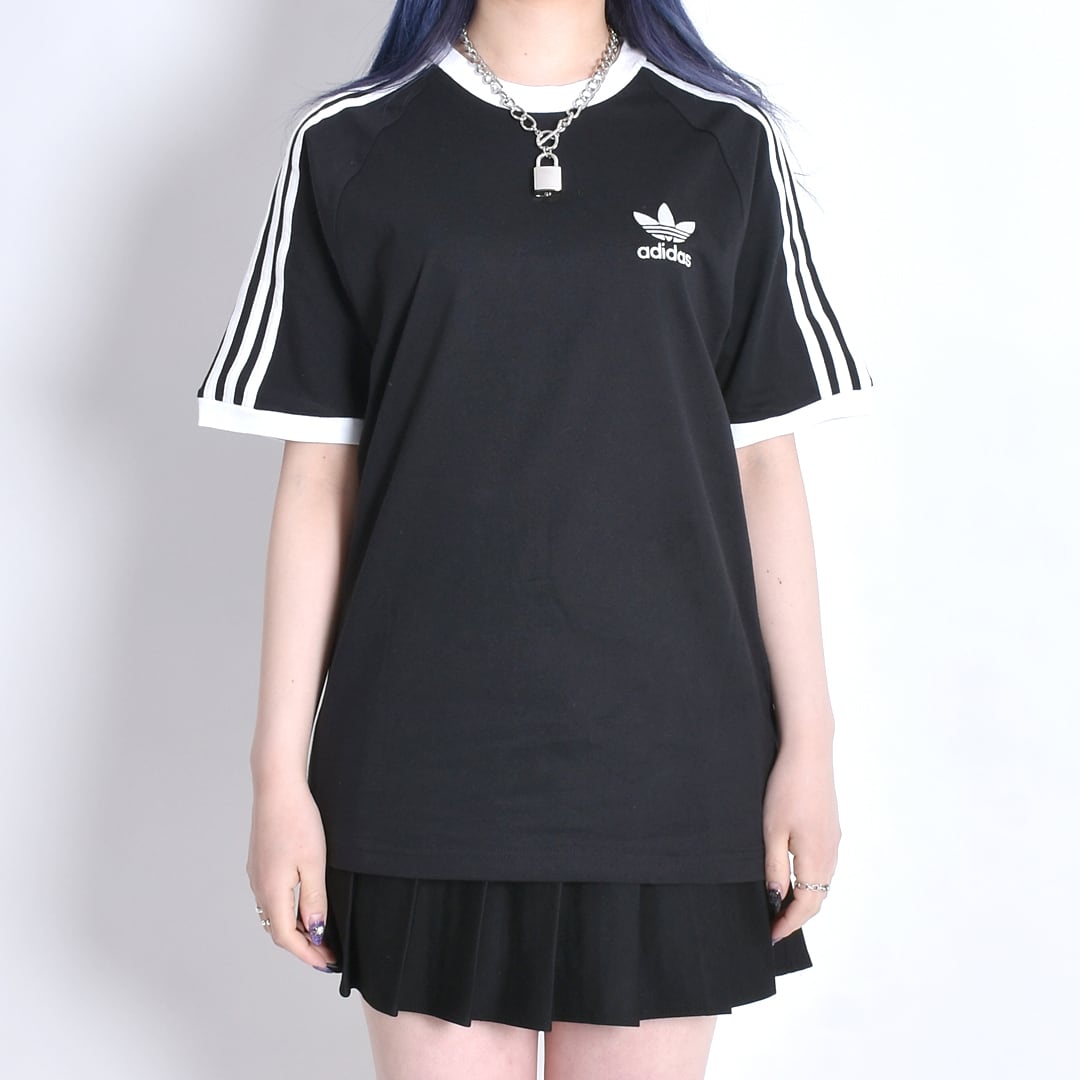 adidas】全5色展開 定番 3ストライプTシャツ | VOLCAN&APHRODITE