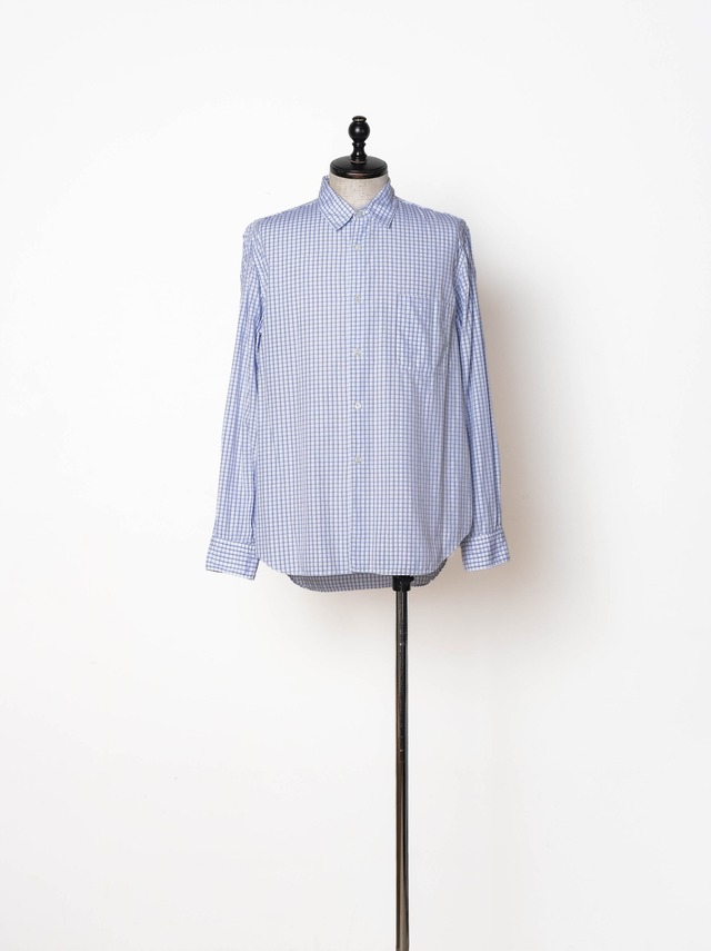 COMME des GARCONS HOMME コム デ ギャルソン オム チェック柄 長袖シャツ