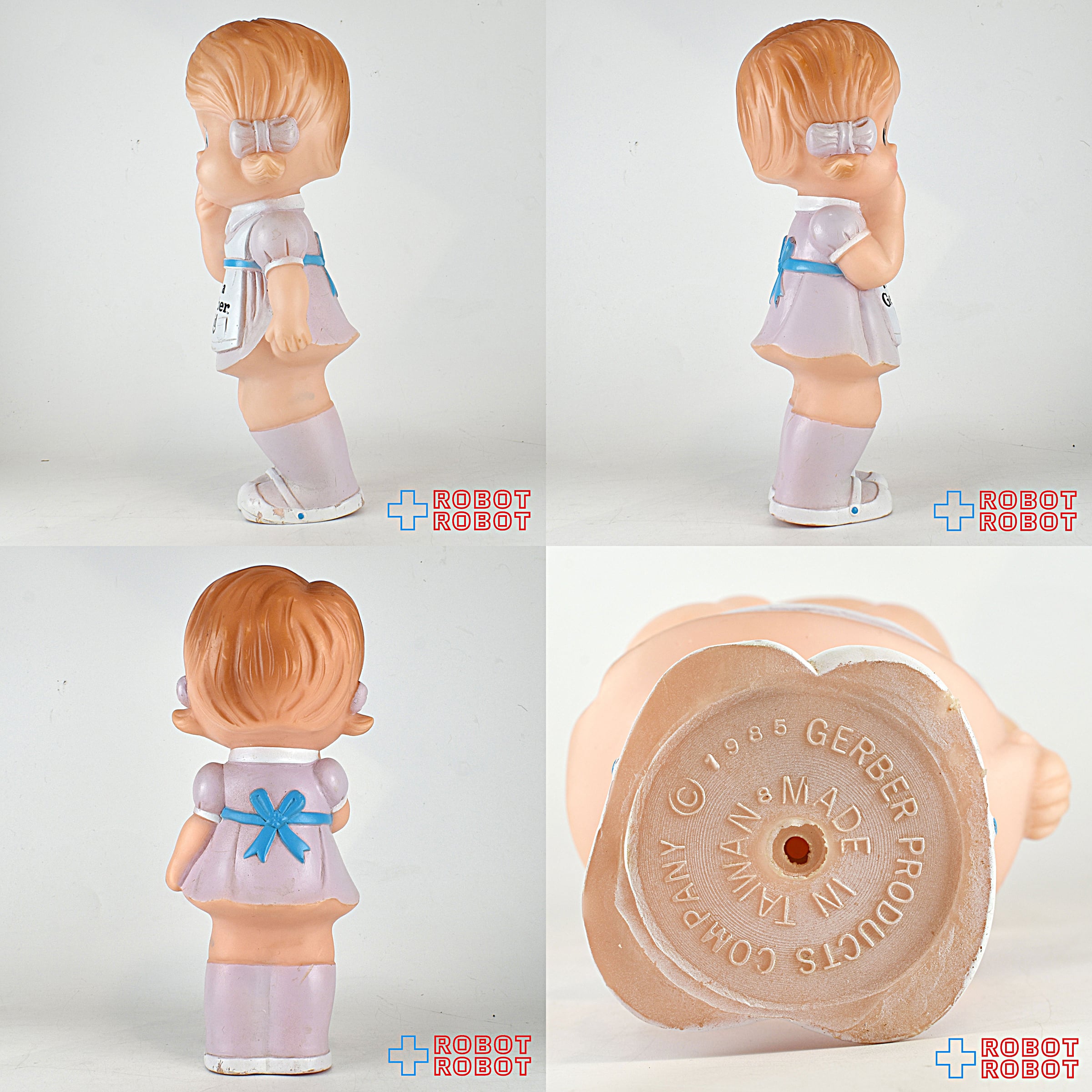 ガーバーキッドドール ガール ピンク ソフビフィギュア