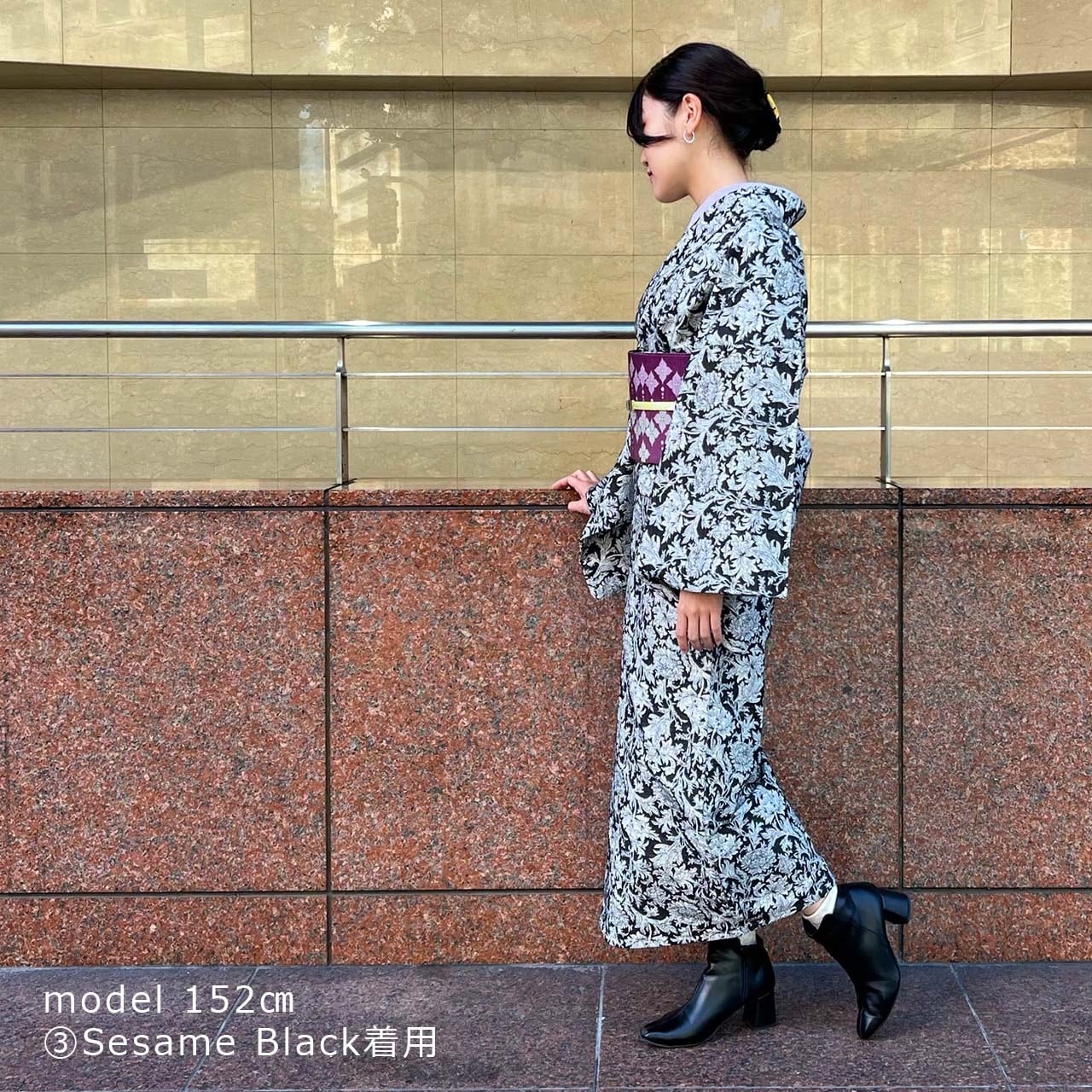 3色】ボタニカルアース着物 レディース | わらび&ルリアン