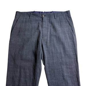 GIAB’S ARCHIVIO linen blend nep slacks