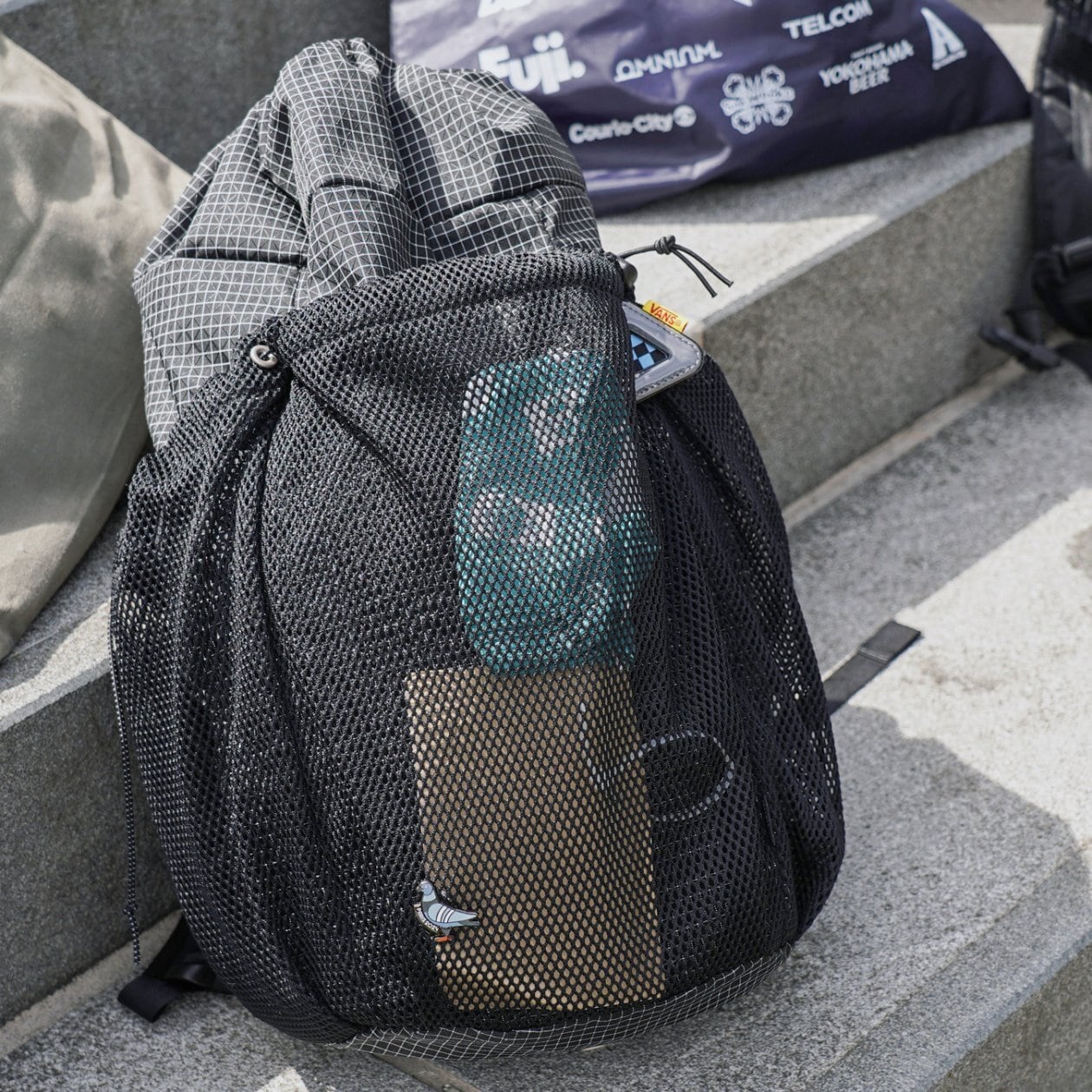 FAIRWEATHER】PACKABLE PACK (BLACK) | Humhumhug Online Shop FAIRWEATHER】PACKABLE PACK (BLACK) | Humhumhug Online Shop