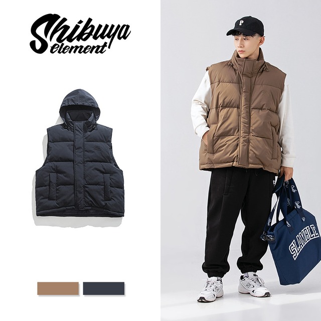 P13052 ベスト 防寒アウター  保温 中綿 上着  メンズ  カップル