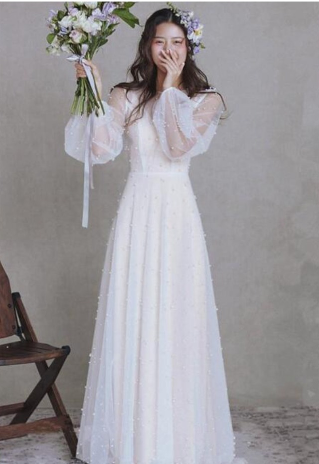 スレンダーラインドレス | BRIDEs ITEM 