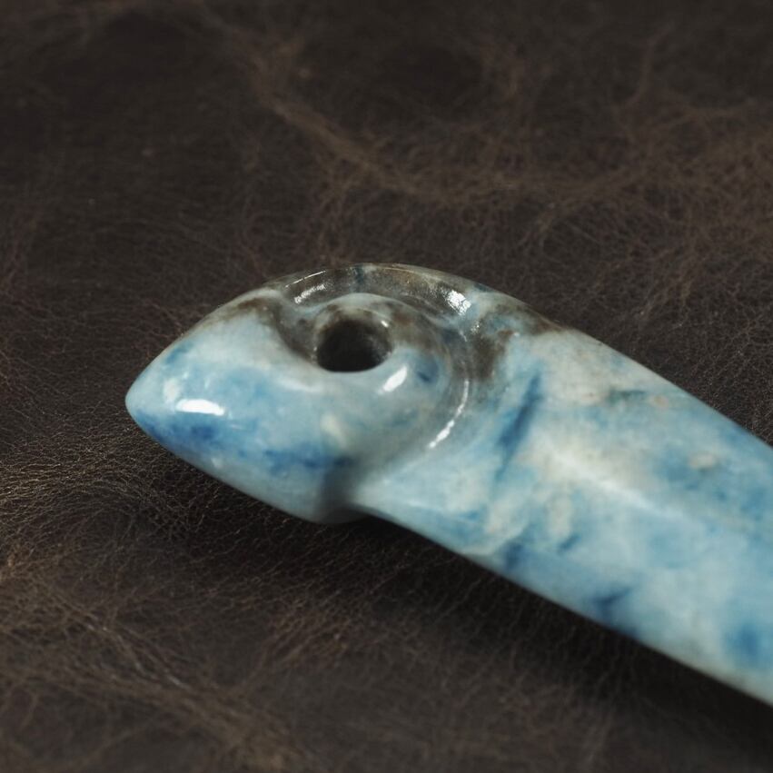 糸魚川翡翠 コン沢 青翡翠 ペンダントトップ 12.1g Itoigawa Blue