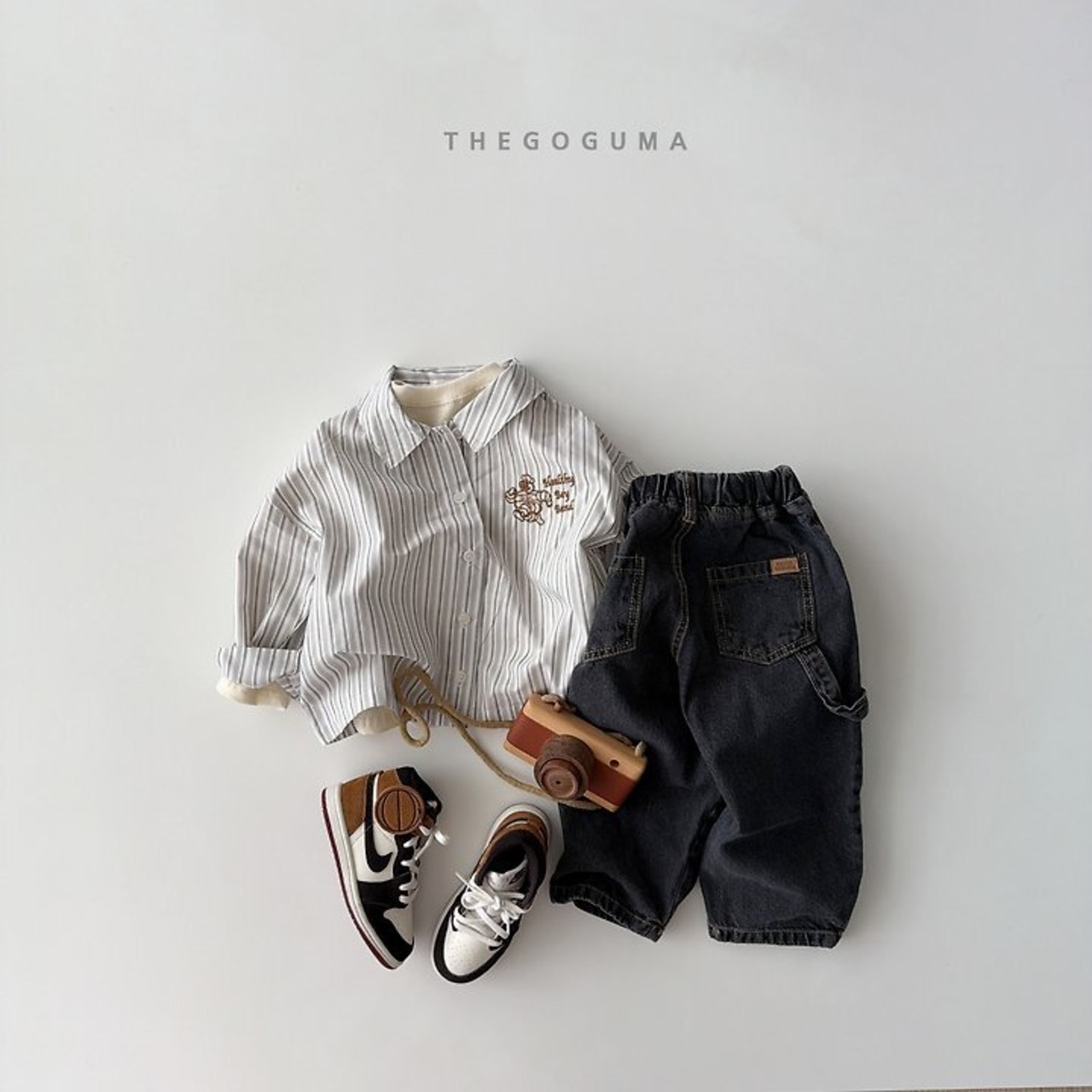 【取寄】THE GOGUMA キヨミ 刺繍シャツ｜秋服｜韓国子供服｜ 26/AT