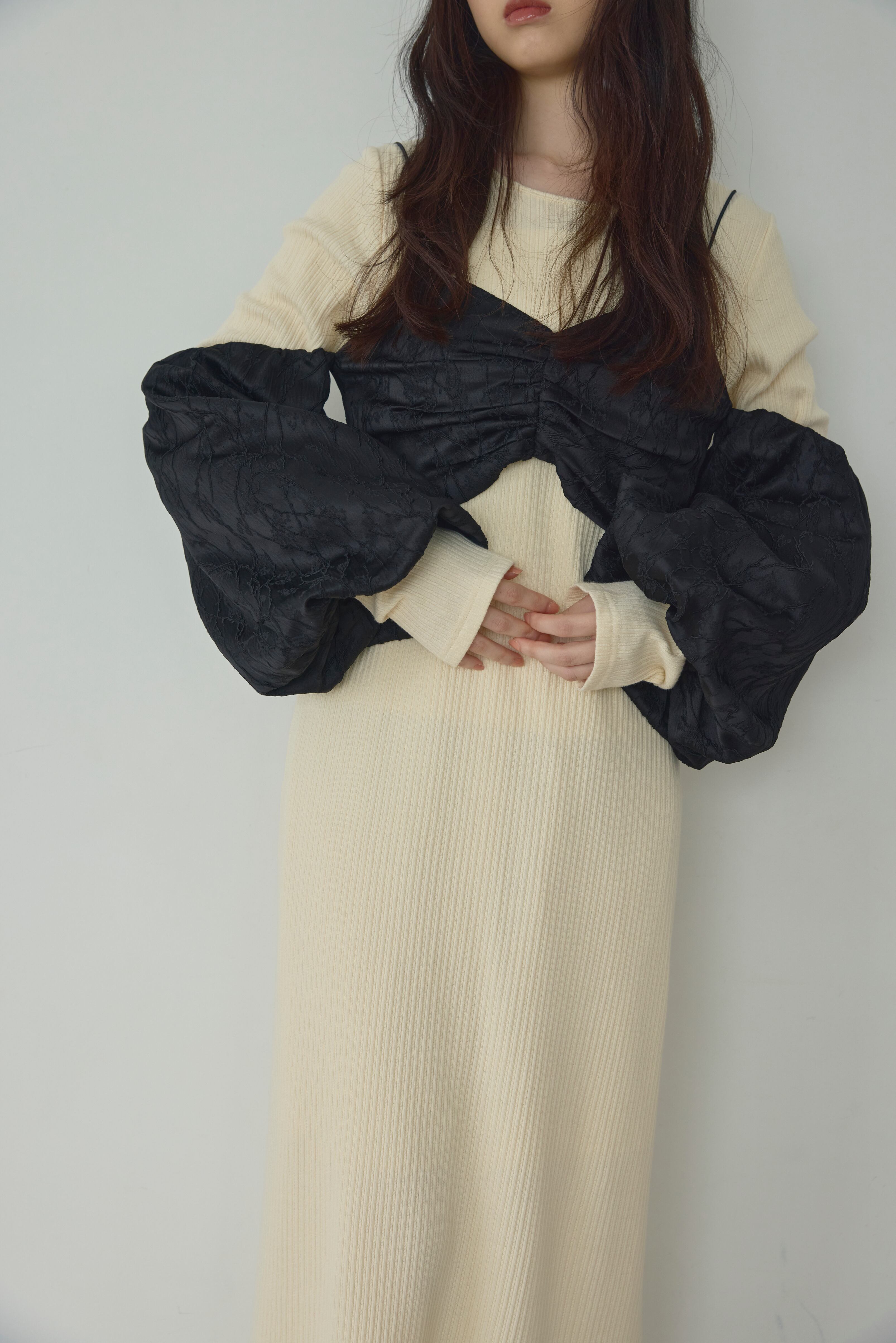 alumu feathertops×cutone-piece set 2点セット one-piece | Alumu. alumu feathertops×cutone-piece set 2点セット one-piece | Alumu.