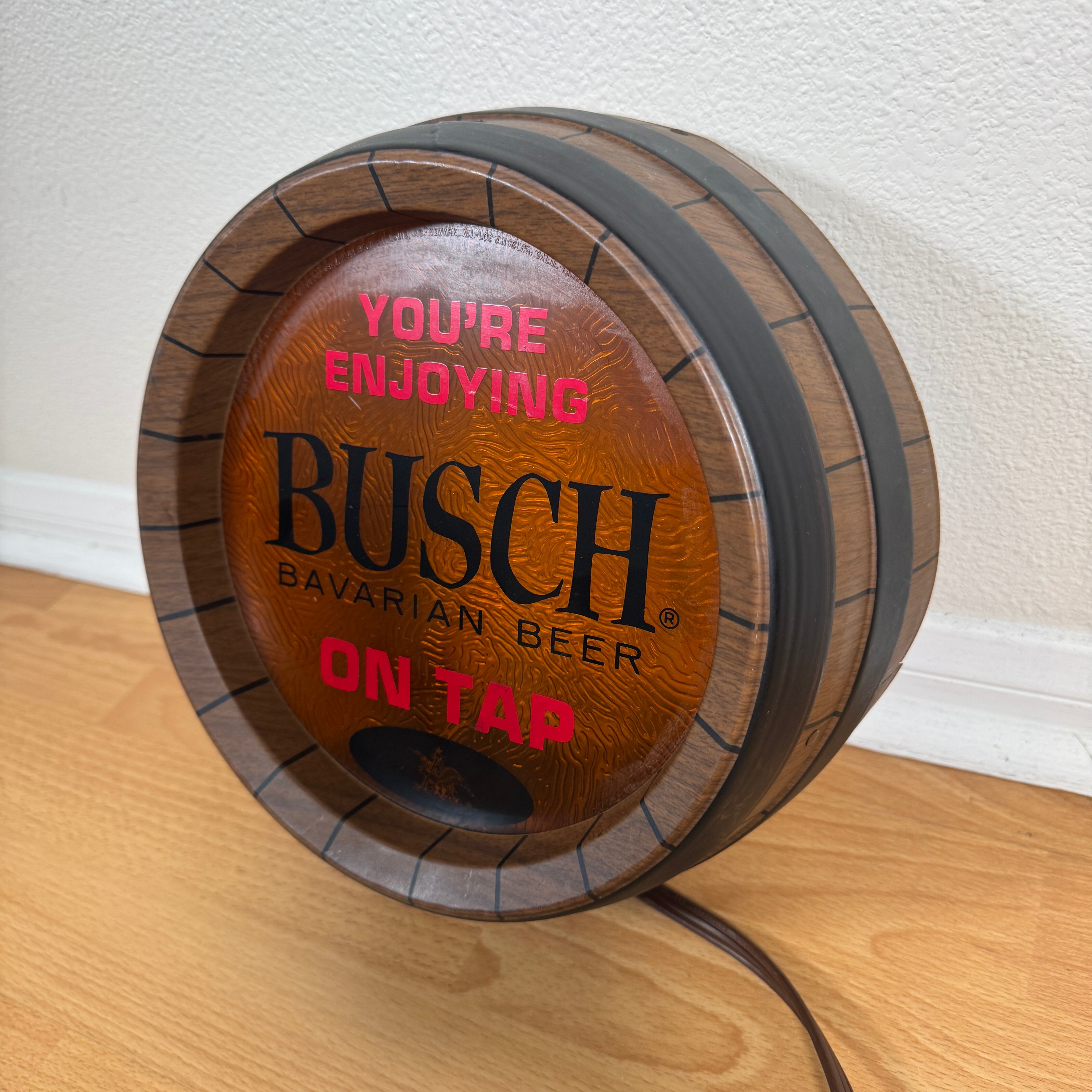 70's ビンテージベルギービールの時計照明 70's ビンテージベルギービールの時計照明 70's ビンテージ