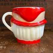 1972 キーブラー アーニー・エルフ ヴィンテージ フェイスマグ KEEBLER Ernie the Elf Plastic Face Mug D-631