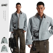 VINTAGE ストリート ラペルウォッシュ ジャケット T1885