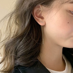 long chain earrings　J00414