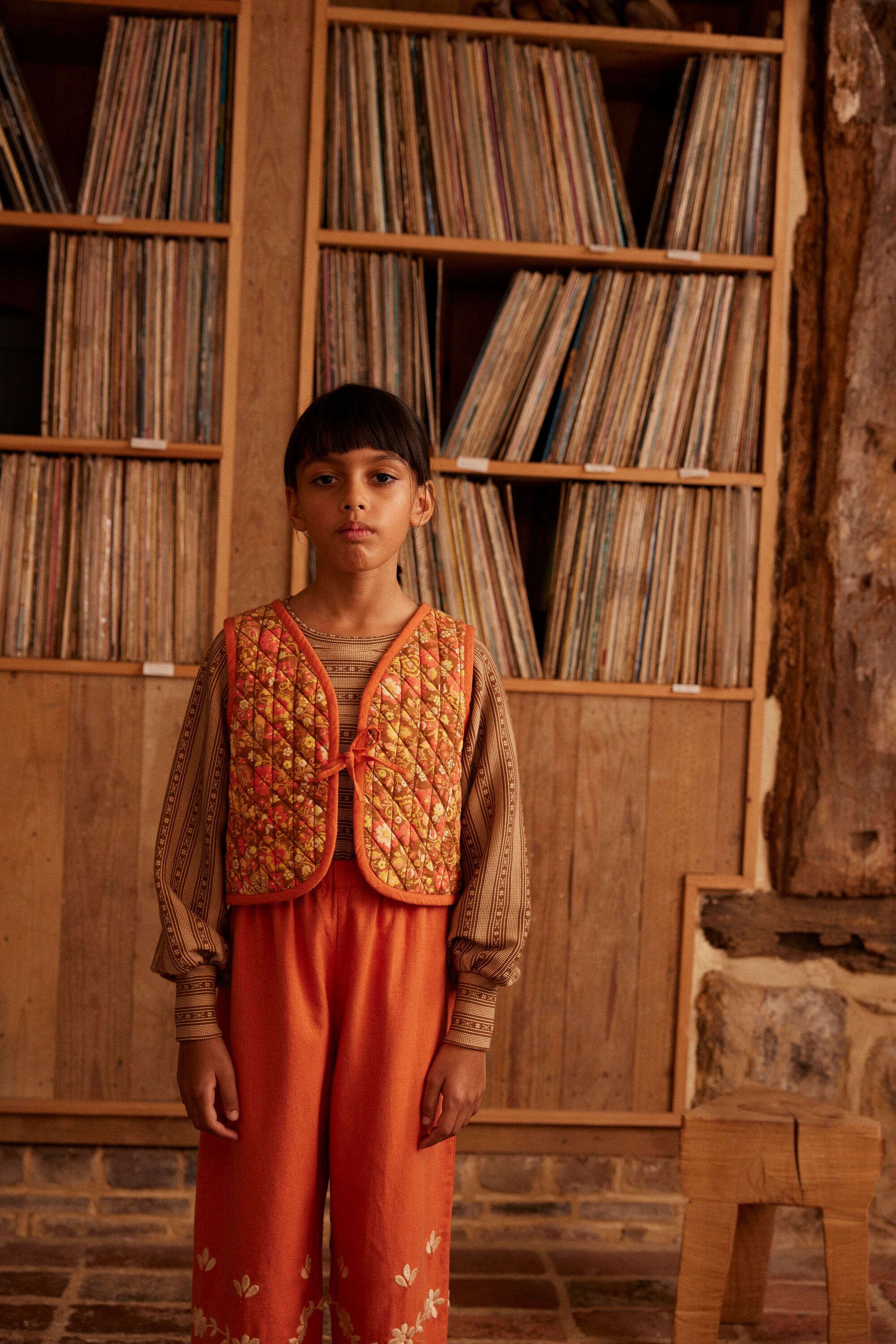 ボトムス・スパッツ Apolina Molly Trouser Patchwork 5-7y ボトムス・スパッツ Apolina Molly Trouser Patchwork 5-7y