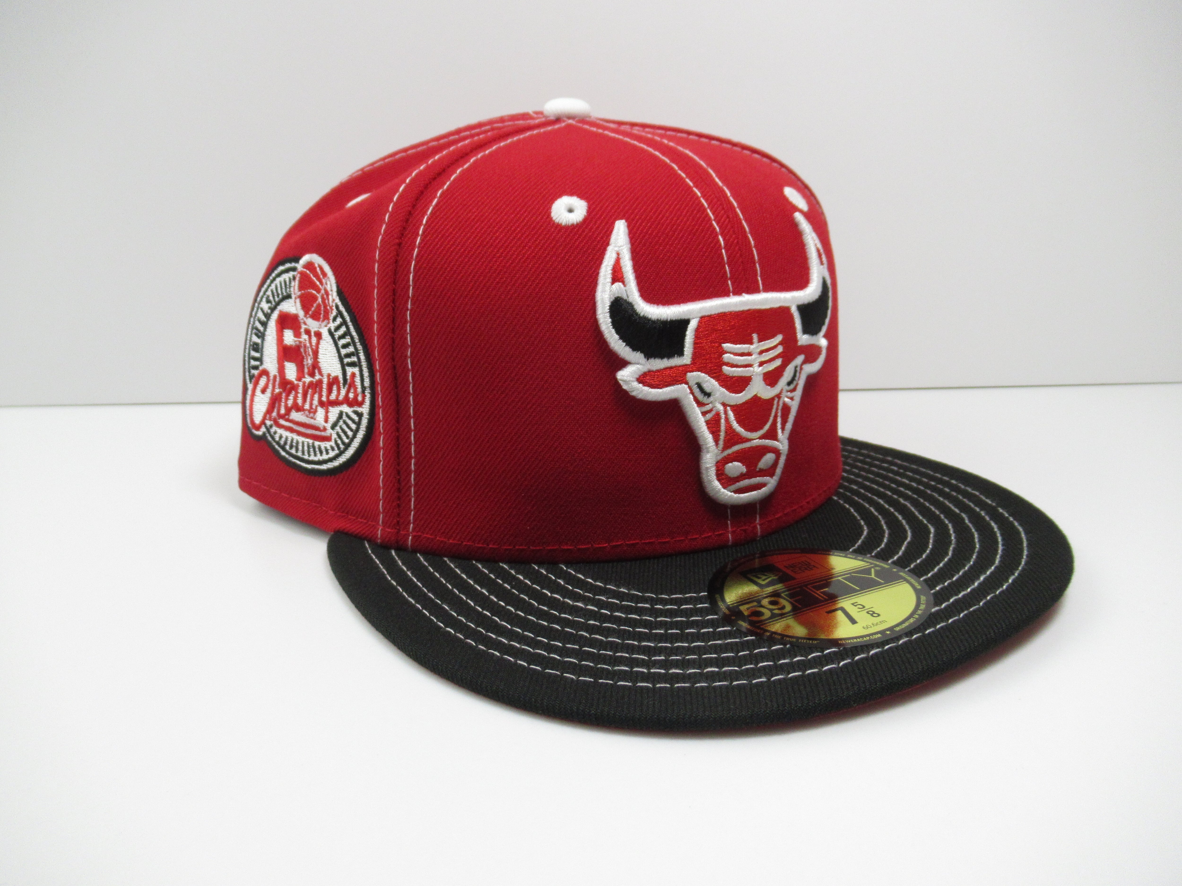Exclusive NEW ERA 59fifty Chicago Bulls シカゴ・ブルズ Red×Black