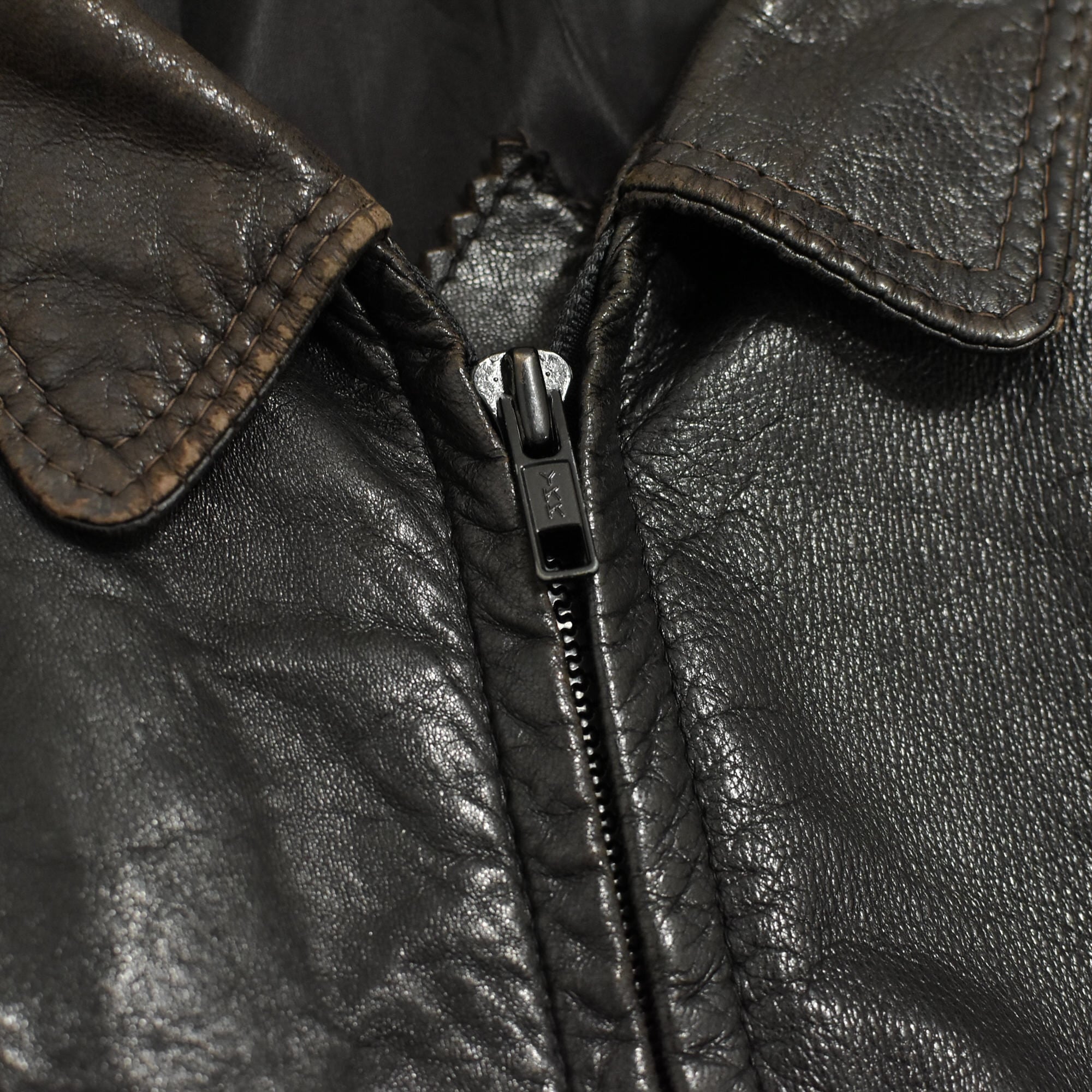 70s～ ChampsElysee MONTREAL leather jkt | 古着屋 grin days memory