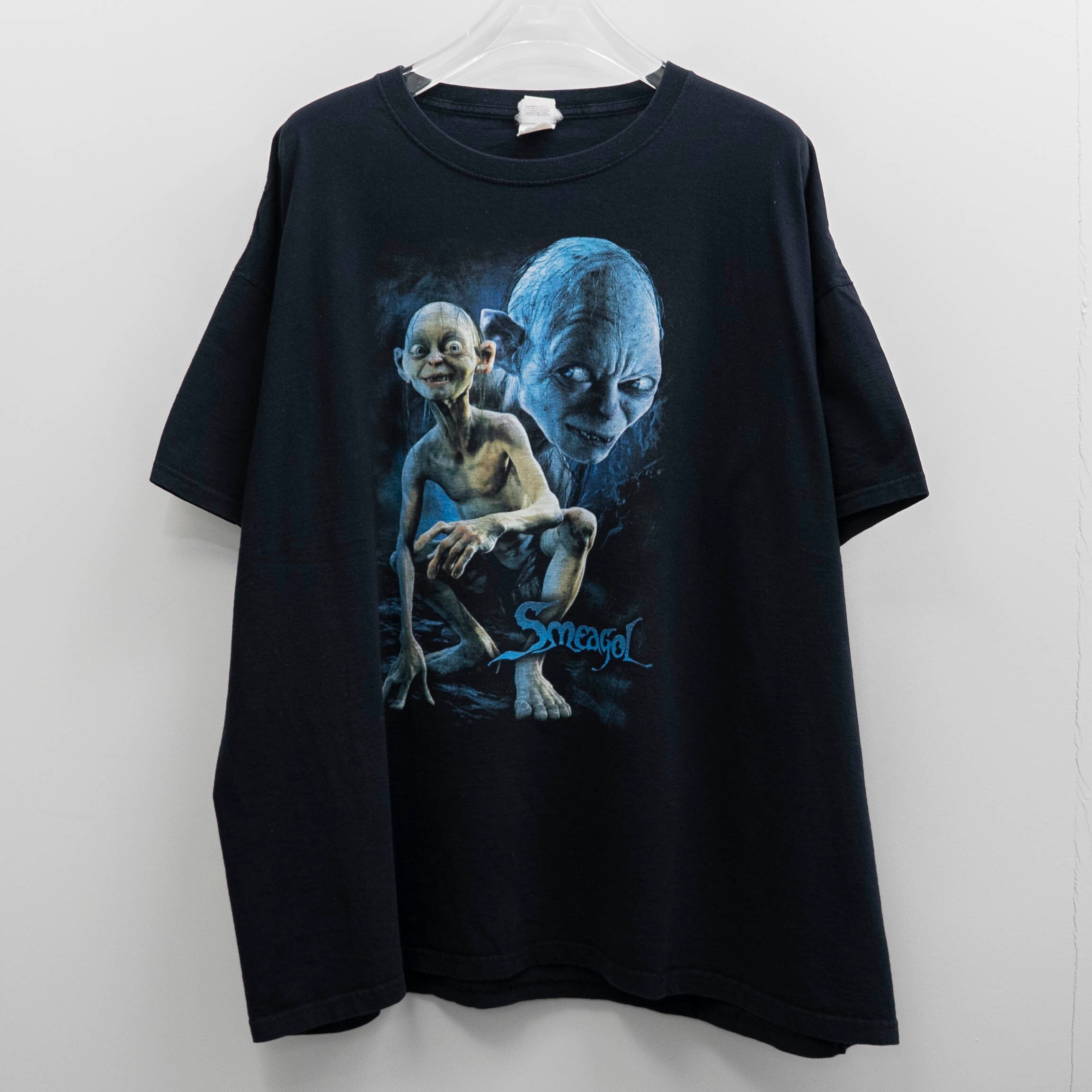The Lord Of The Rinfs " Smeagol Gollum Movie Promo " Hanes XL 【E12-97】
