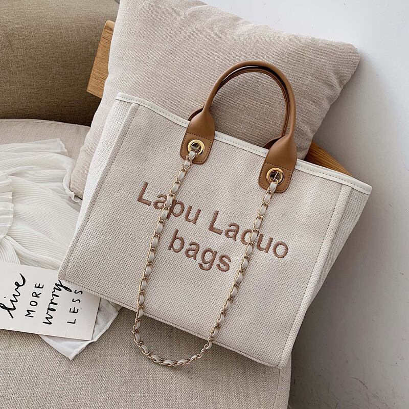 ワンショルダービッグバッグ女性2020ワイルドメッセンジャーバッグチェーンの新しいトレンディなバージョン大容量のeignファッションハンドバッグ 手作りハンドバック44019517248