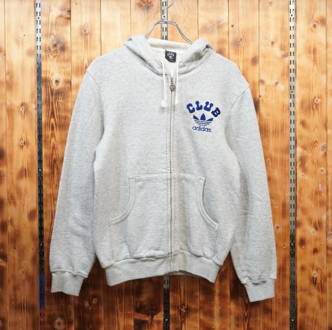 80s club adidas ジップパーカー M/クラブ アディダス | 古着屋 80s club adidas ジップパーカー M/クラブ アディダス | 古着屋