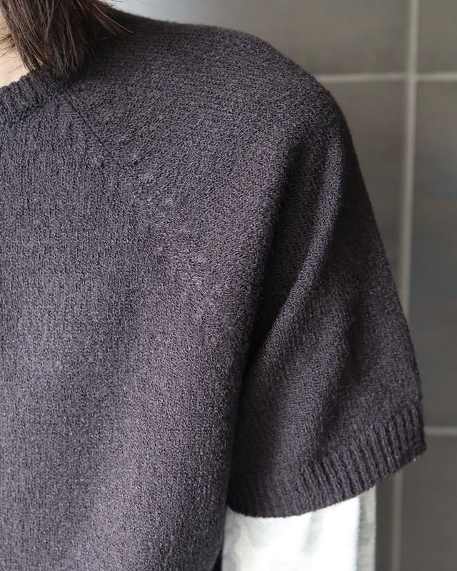 pile fabric t-shirt