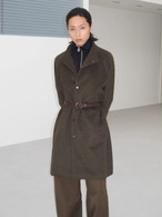 Yausye Wool Blend A-line Coat