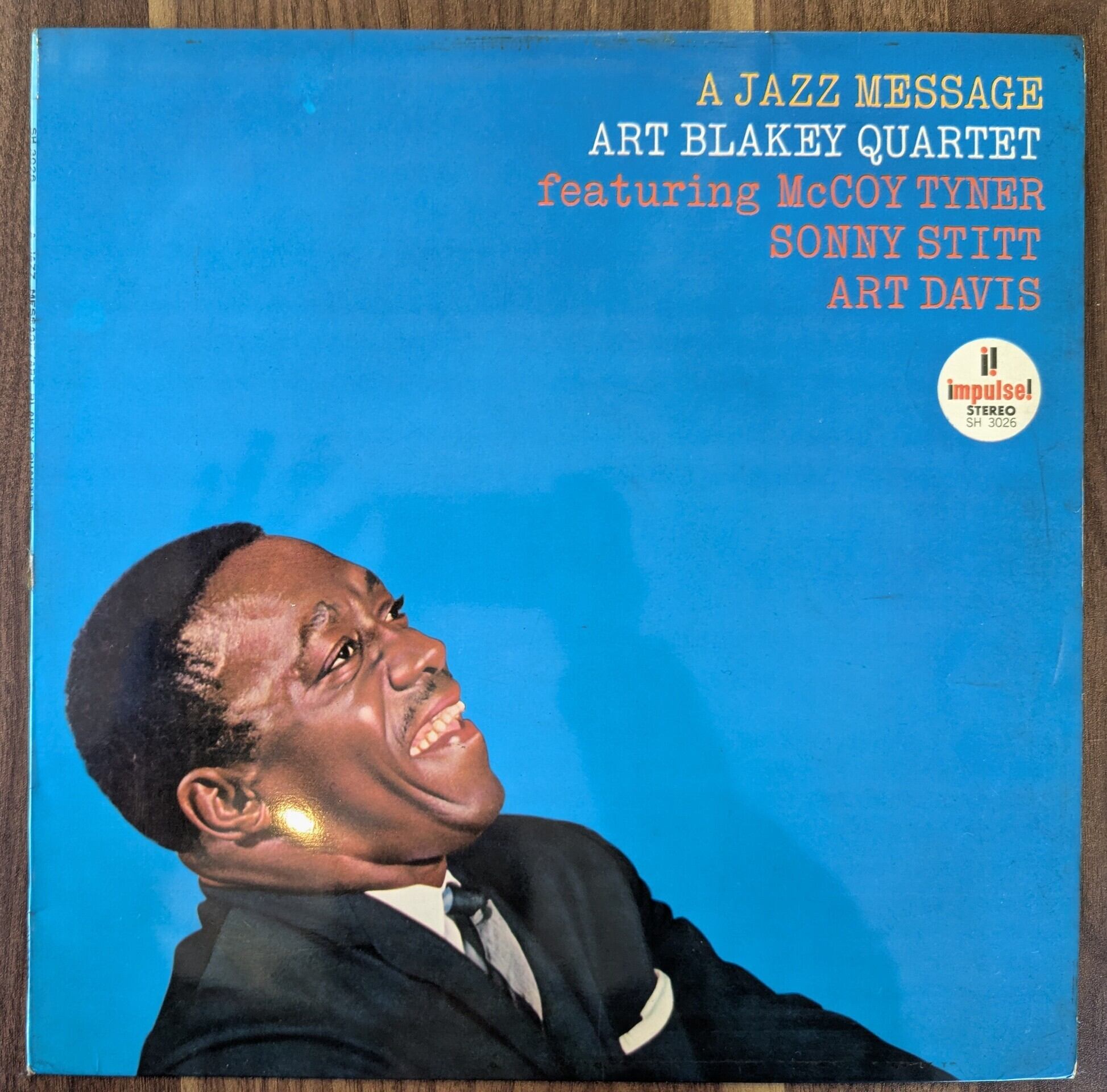 アート・ブレイキー「ア・ジャズ・メッセージ」：LPレコード | 音とこだま
