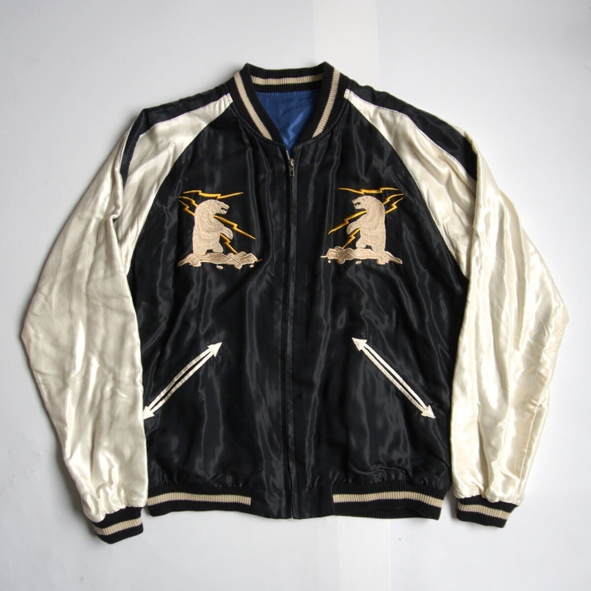 美品】TAILOR TOYO【TT14652/ 別珍 リバーシブル スカジャン】L